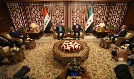 الزيدي يؤكد للشرع أهمية الشراكة الثنائية وتوسيع آفاق التعاون الاقتصادي والأمني