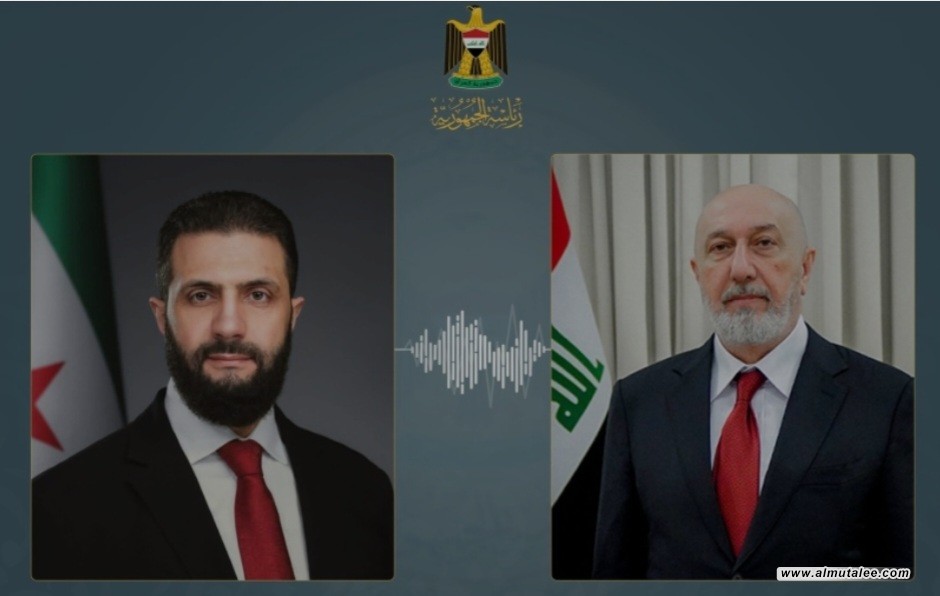 ئاميدي والشرع يبحثان العلاقات الثنائية وجهود الاستقرار في المنطقة