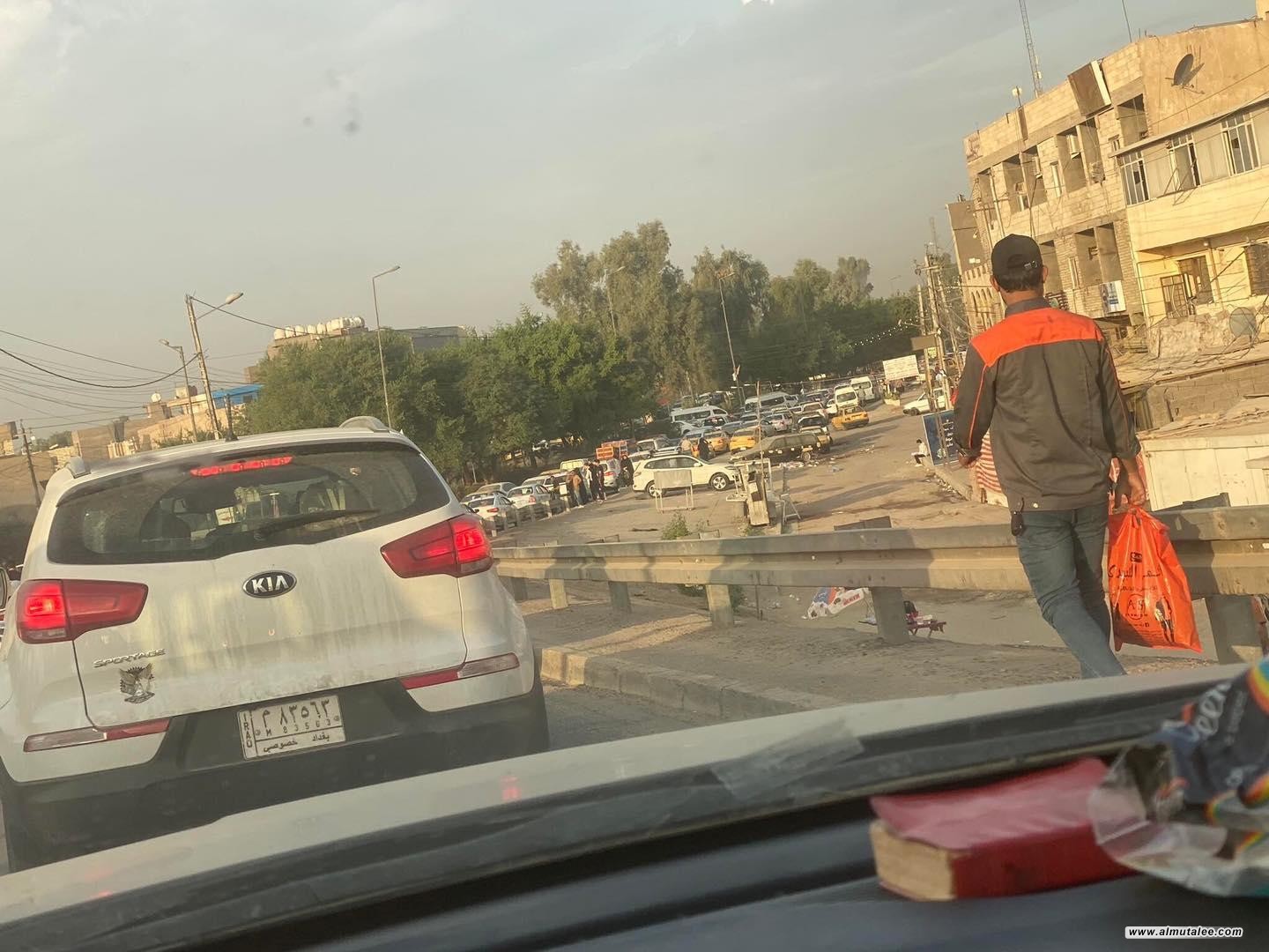ازدحامات في الدورة والغزالية وجسر المهدية